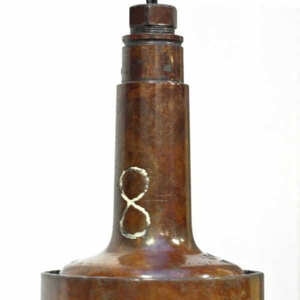 Portable lamp with brown bakelite anciellitude