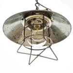 Factory ceiling lamp made in steel anciellitude