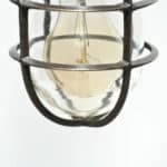 Portable Lamp in Patinated Brass anciellitude