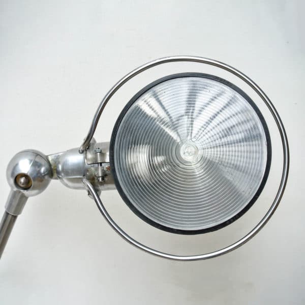 Vintage 1-arm wall light from Jielde, with Fresnel lens anciellitude