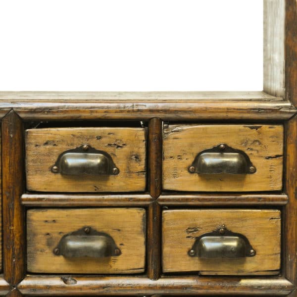 Ancien meuble de métier en bois à tiroirs anciellitude