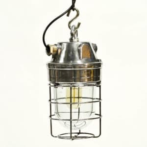 Italian Ceiling Lamp from Chemical Industry anciellitude