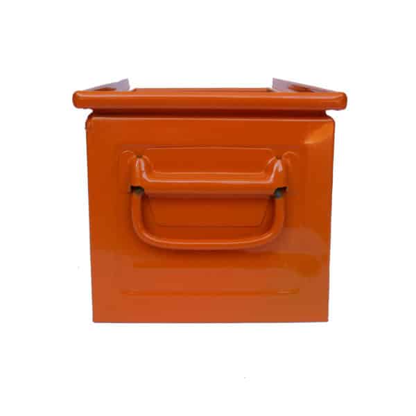 Coloured Metallic Crates – “Orange”» anciellitude