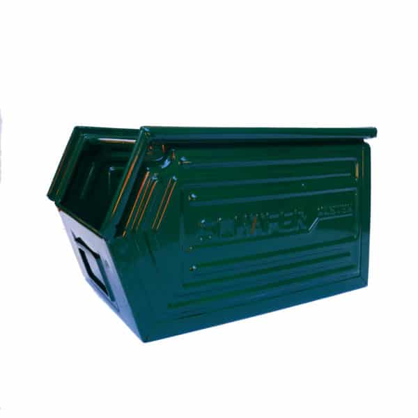 Coloured Metallic Crates – “Deep Green” anciellitude