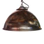 Ceiling Lamp in Steel, Natural Patina.. anciellitude