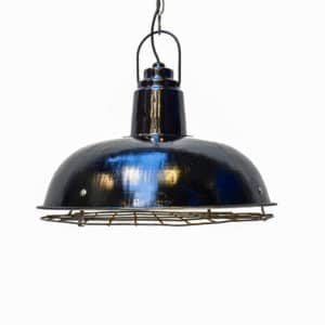 Suspension noire à grillage plat anciellitude