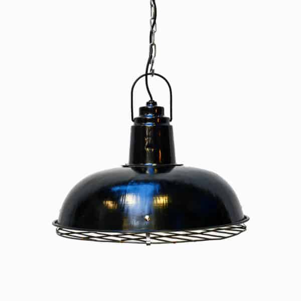 Black Ceiling Light with Flat Grid  anciellitude