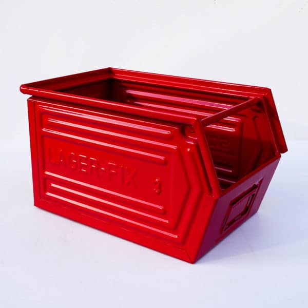 Coloured Metallic Crates – “Deep Red”  anciellitude