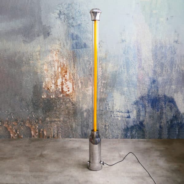 Vintage Industrial Fluorescent Light « Stand Up » - Big Size Anciellitude
