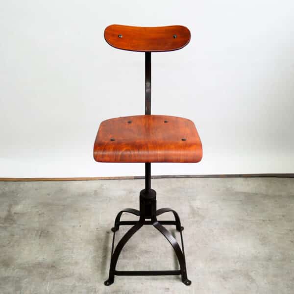 Vintage Biénaise Workshop Chair  anciellitude