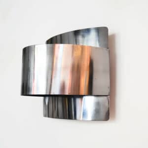 Wall Lights in Polished Steel, by Peter Celsing for Fagerhult – Sweden Circa 60 anciellitude