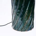 Paire de lampes en terracotta émaillée – Italie, années 1960 anciellitude Paire de lampes en terracotta émaillée – Italie, années 1960 anciellitude