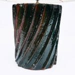 Paire de lampes en terracotta émaillée – Italie, années 1960 anciellitude Paire de lampes en terracotta émaillée – Italie, années 1960 anciellitude