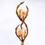 Lampadaire sculptural signé Henri Fernandez – France, circa 1970 anciellitude