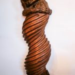 Paire de colonnes salomoniques en bois sculpté et doré – Italie, XVIIᵉ siècle anciellitude