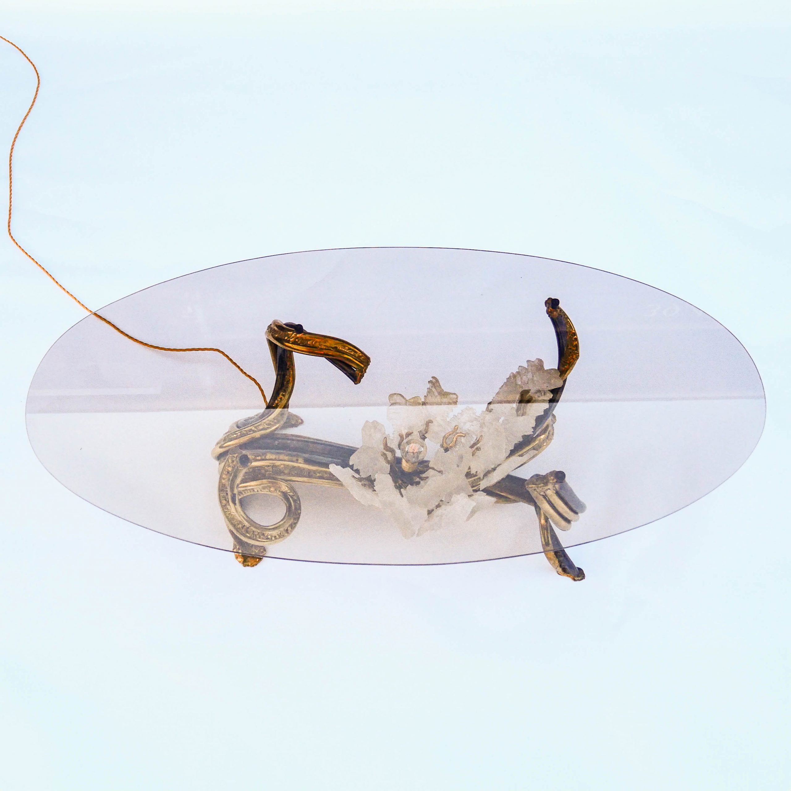 Table basse « Bouquet de Gypse » – Richard Faure, Paris, France, vers 1970-1980 anciellitude