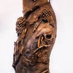 Paire de colonnes salomoniques en bois sculpté et doré – Italie, XVIIᵉ siècle anciellitude