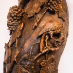 Paire de colonnes salomoniques en bois sculpté et doré – Italie, XVIIᵉ siècle anciellitude