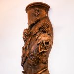 Paire de colonnes salomoniques en bois sculpté et doré – Italie, XVIIᵉ siècle anciellitude