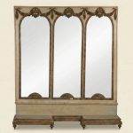 Triple-Arched Trumeau Mirror — Louis XVI Style, 19th Century anciellitude