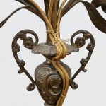 Paire de Lampes « Bouquet de Dévotion » au Sacré-Cœur — Époque XIXe Siècle anciellitude