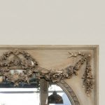 Triple-Arched Trumeau Mirror — Louis XVI Style, 19th Century anciellitude