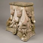 Set of Four Corinthian Capitals in Carved Stone — Neo-Classical Style, Late 19th Century anciellitude