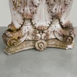 Set of Four Corinthian Capitals in Carved Stone — Neo-Classical Style, Late 19th Century anciellitude