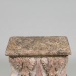 Set of Four Corinthian Capitals in Carved Stone — Neo-Classical Style, Late 19th Century anciellitude