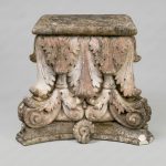 Set of Four Corinthian Capitals in Carved Stone — Neo-Classical Style, Late 19th Century anciellitude