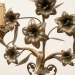 Paire de Lampes « Bouquet de Dévotion » au Sacré-Cœur — Époque XIXe Siècle anciellitude