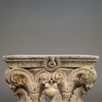 Set of Four Corinthian Capitals in Carved Stone — Neo-Classical Style, Late 19th Century anciellitude