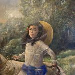 William Brock, Towards the Close of Day, 1907, oil on canvas.