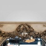 Triple-Arched Trumeau Mirror — Louis XVI Style, 19th Century anciellitude